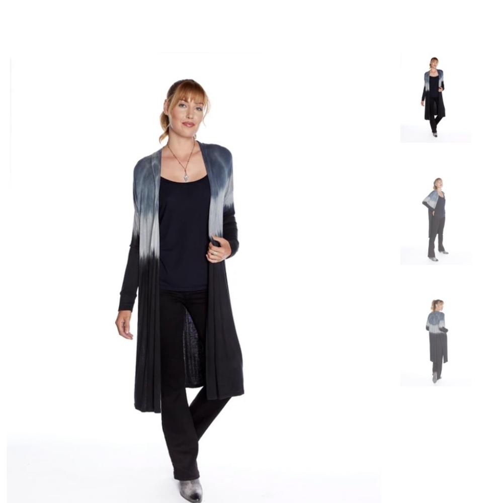 River + Sky Midi Duster